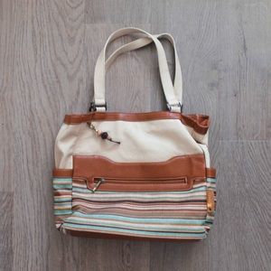 Leather Joanel shoulder purse/bag